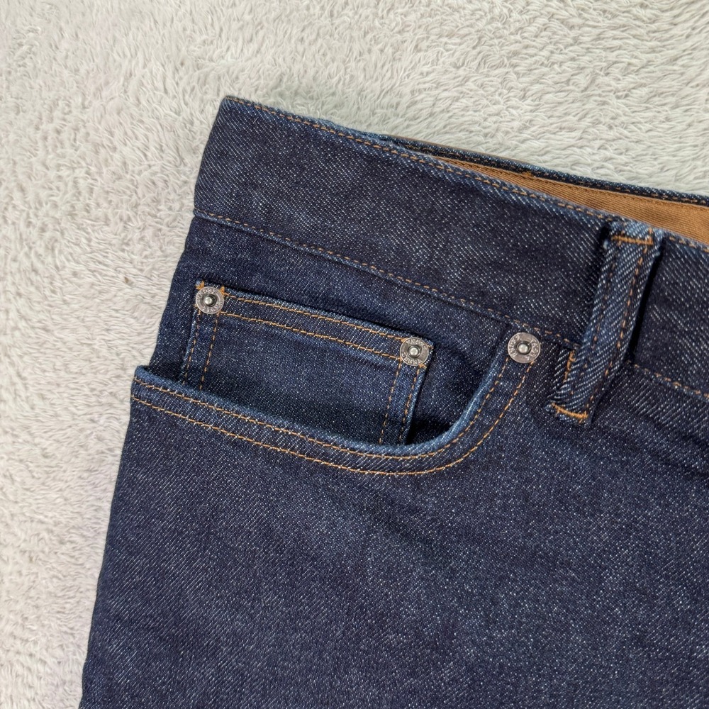 Zegna Recent Roccia Mens 36x25 Short Cashmere Slim Fit Denim Jeans Made in Italy - Picture 4 of 14